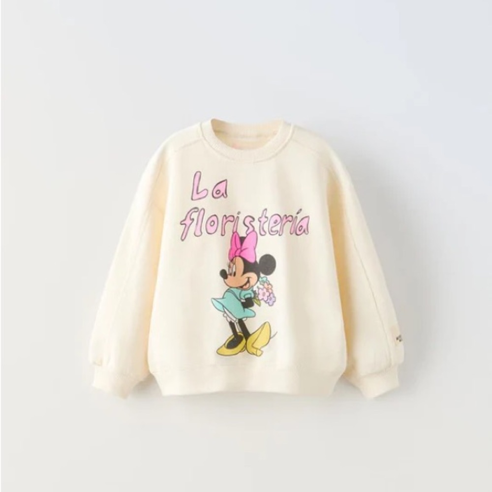 ZARA MINNIE MOUSE SWEATSHIRT